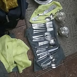 GORHAM STERLING SIVER GREENBRIAR 44pcs.